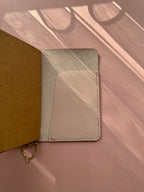 Light Pink | A6 Bifold Cow Leather Journal