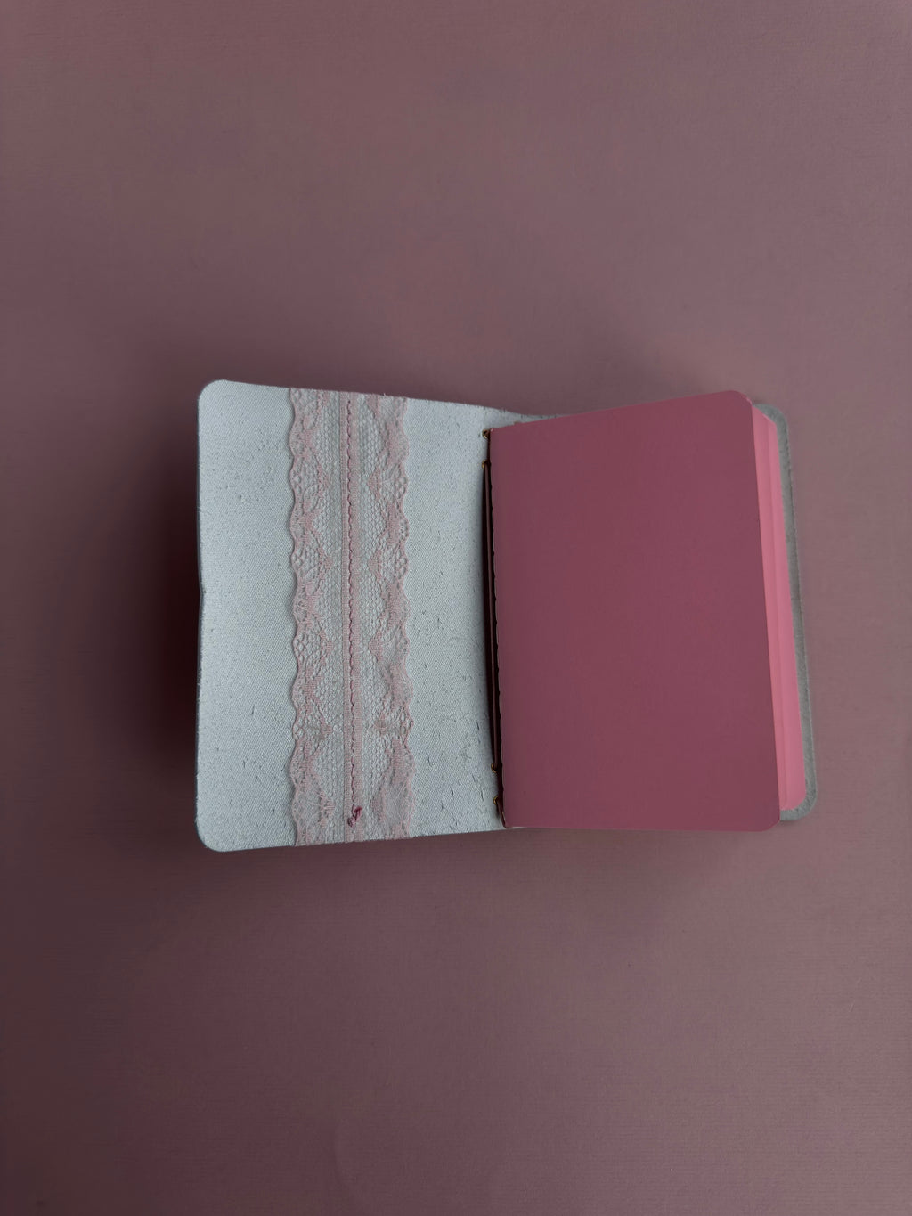Made Sweetly Lace | A6 Cow Bifold Leather Journal