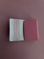 Made Sweetly Lace | A6 Cow Bifold Leather Journal