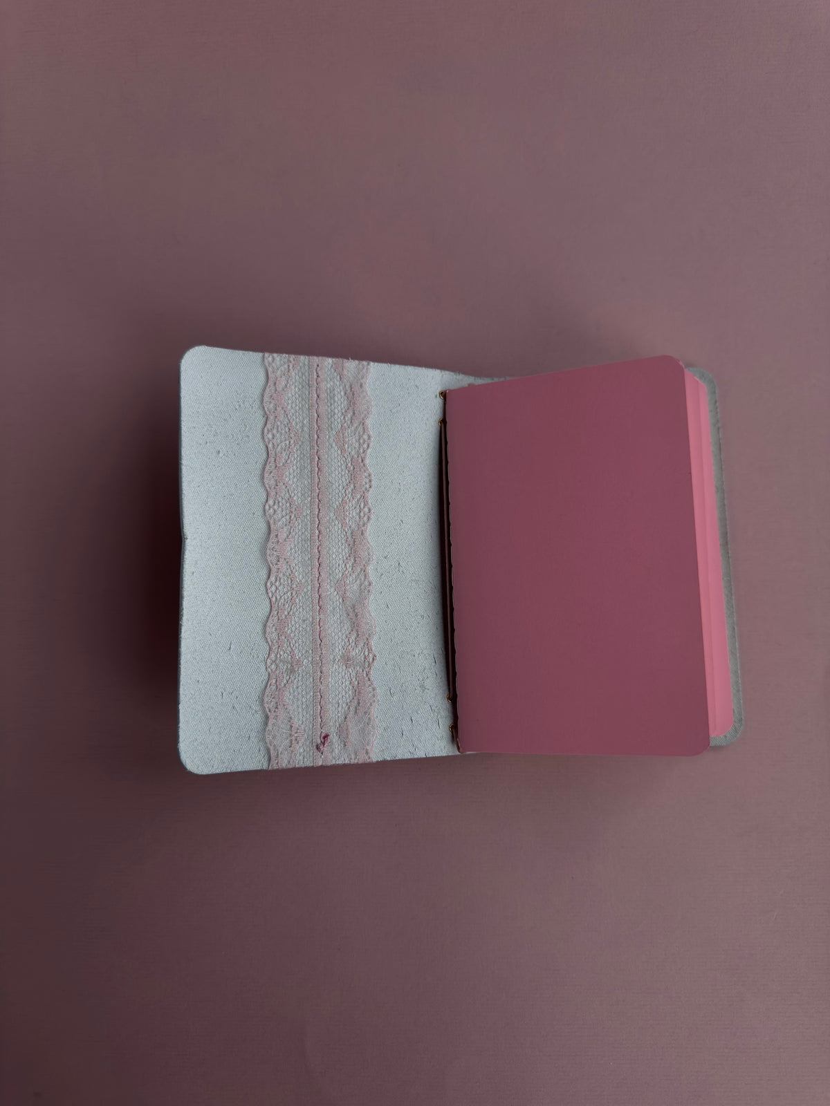 Made Sweetly Lace | A6 Cow Bifold Leather Journal