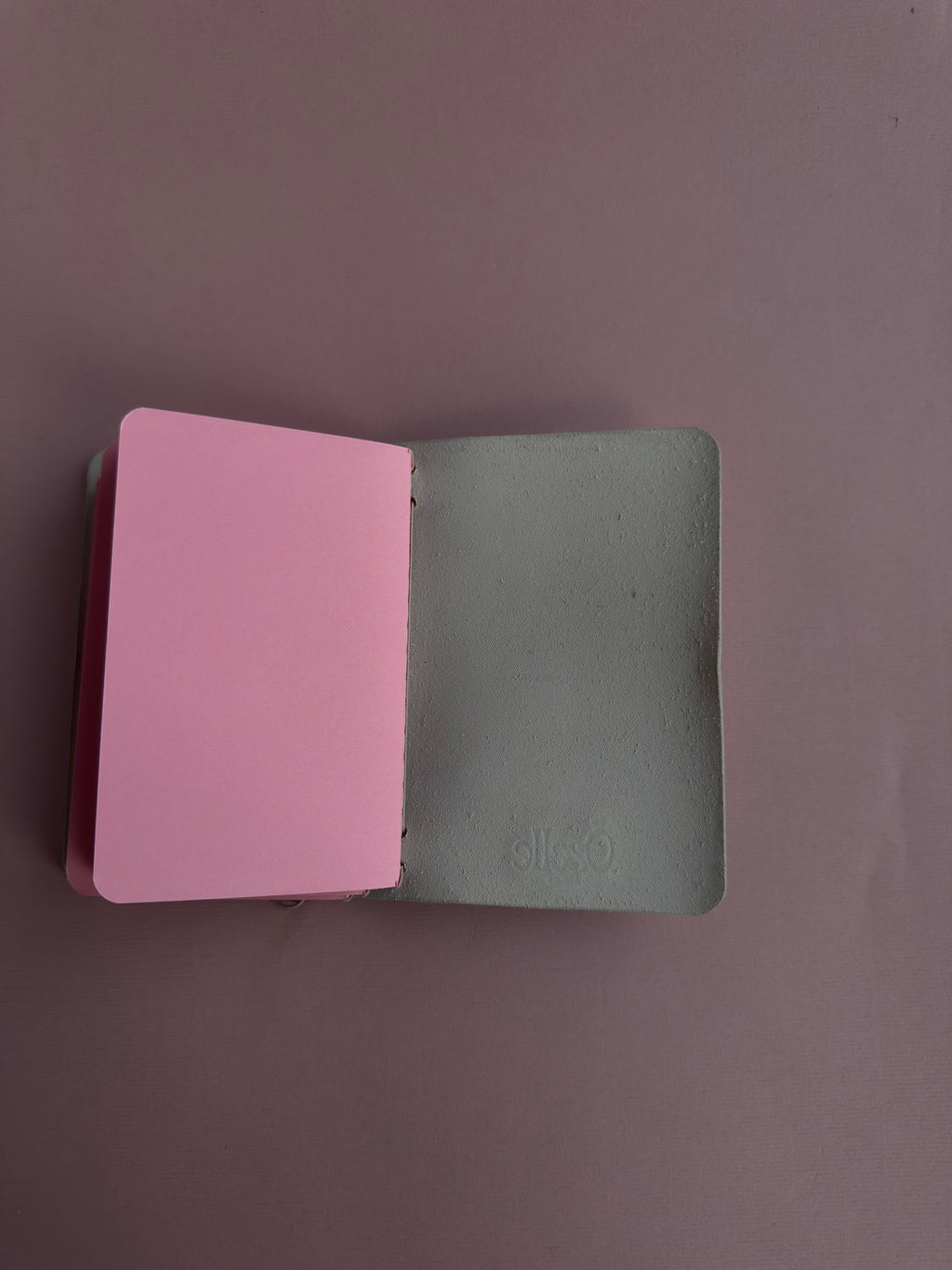 Blue Lacey | A6 Cow Bifold Leather Journal