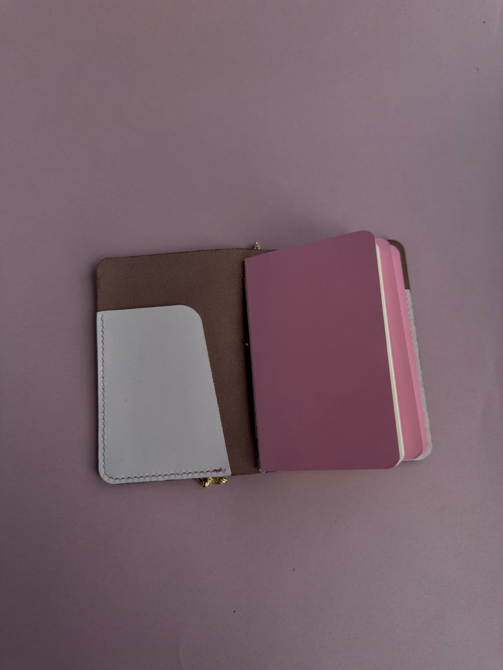 Starred | A6 Vegan Bifold Leather Journal