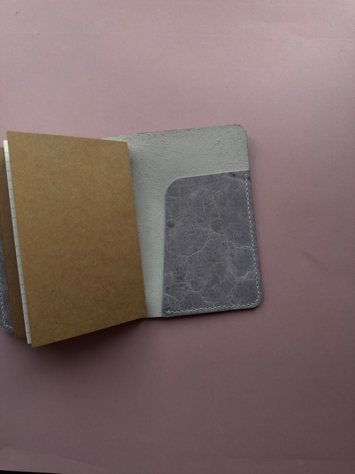Quote | A6 Cow Bifold Leather Journal
