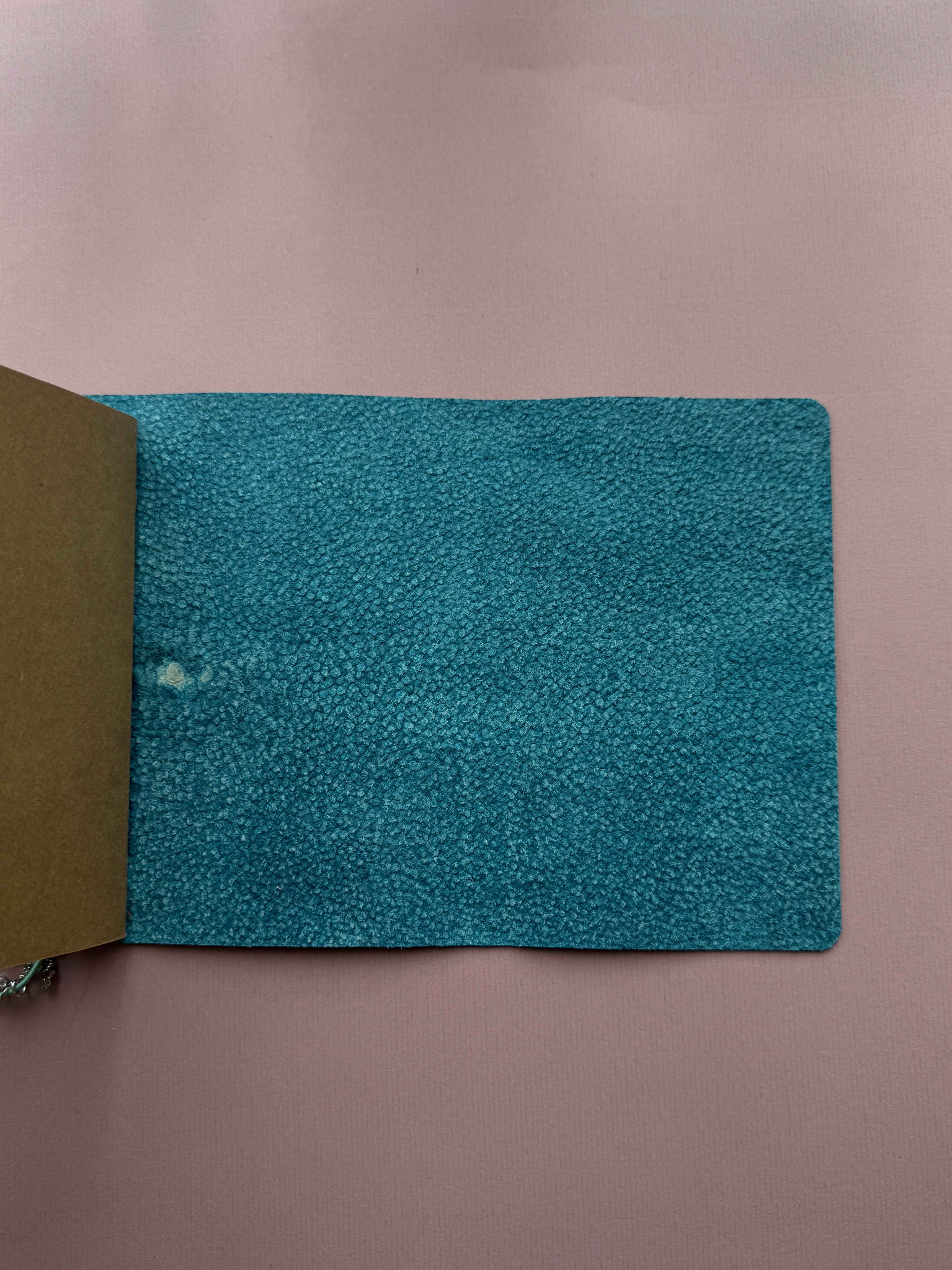 Dark Blue | A6 Bifold Stingray Leather Journal