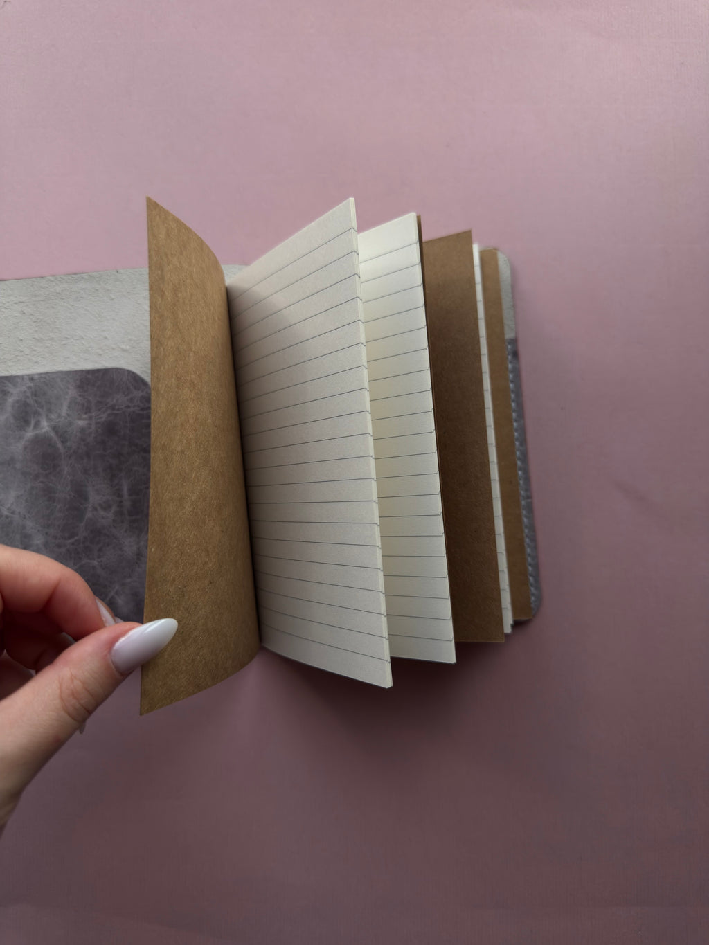Quote | A6 Cow Bifold Leather Journal