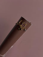 Magenta Lacey | A5 Cow Trifold Leather Journal