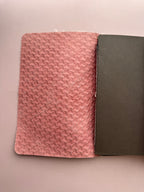 Bright Pink | A5 Trifold Cow Leather Journal
