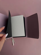 Dotted String | A6 Cow Trifold Leather Journal