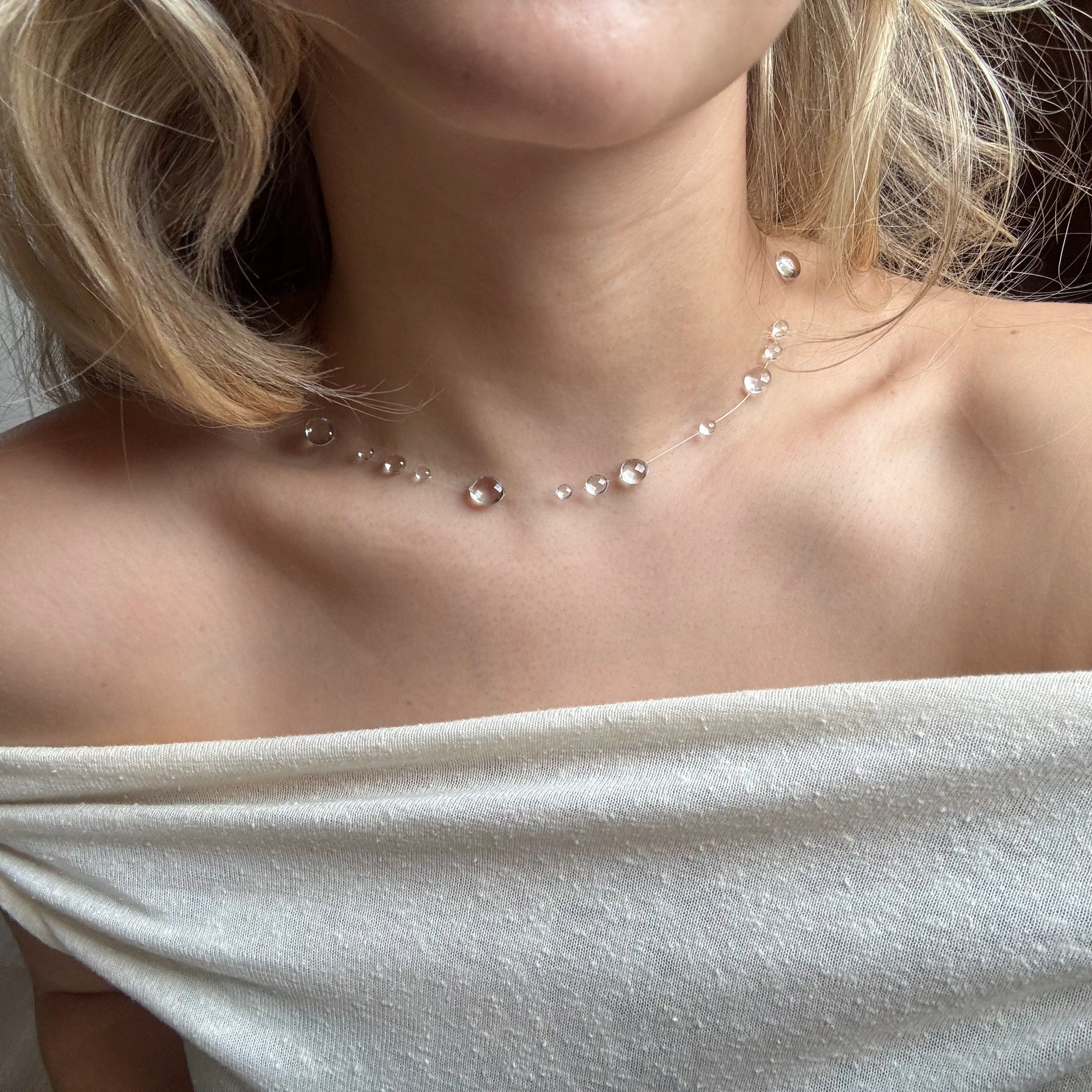 Minimal Drop Necklace