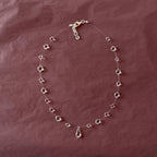 Minimal Central Drop Necklace