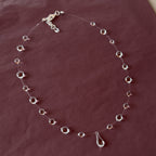 Minimal Central Drop Necklace