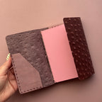 Intoxicating Pufferfish Leather Journal | Trifold A6 Size