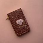 Thought Daughter Pufferfish Leather Journal | Trifold A6 Size