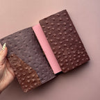 Thought Daughter Pufferfish Leather Journal | Trifold A6 Size