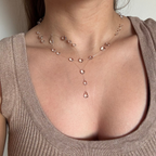 Constructed Drop Necklace