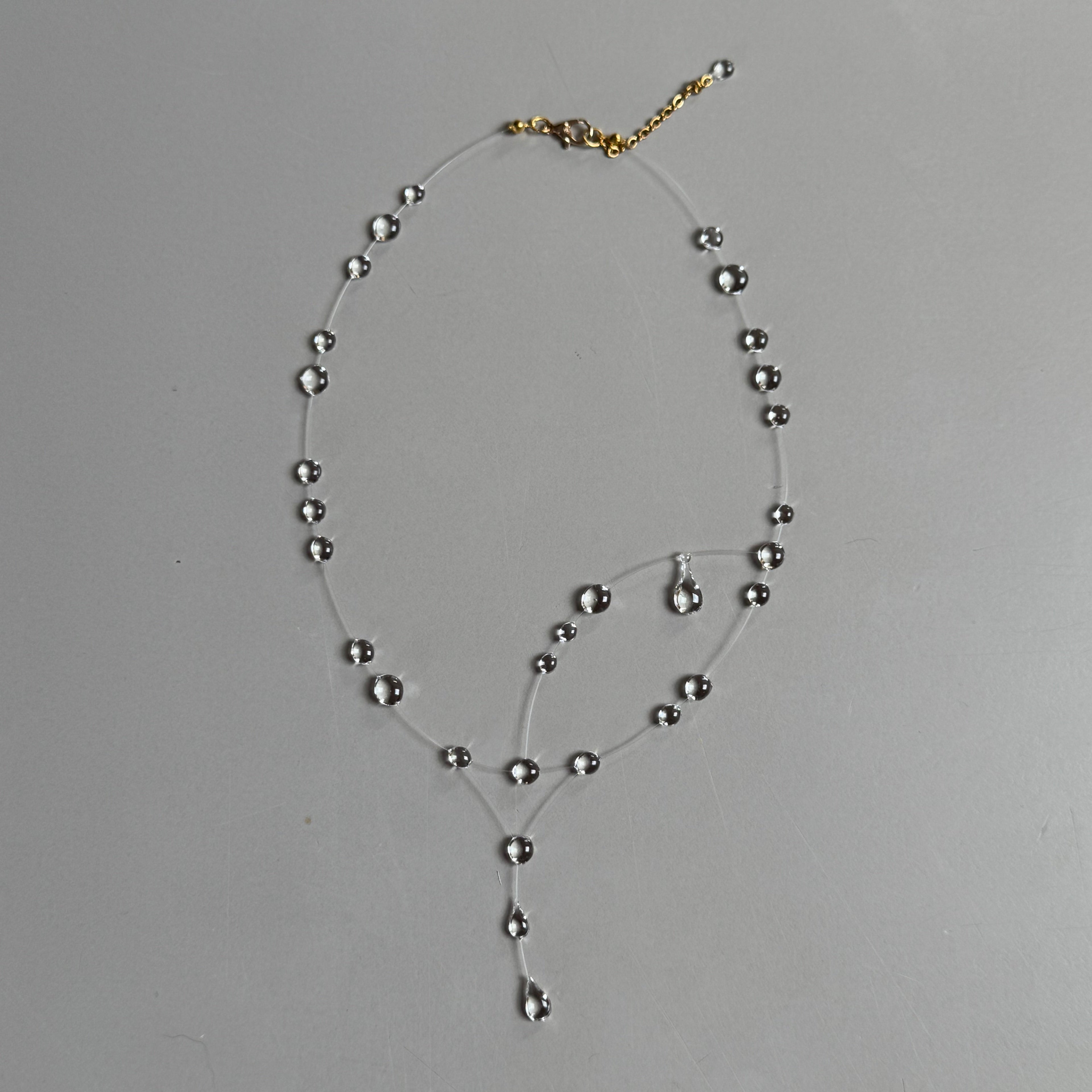 Constructed Drop Necklace