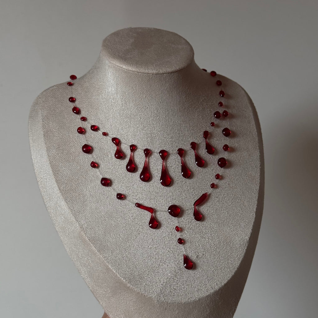 Big Blood Drop Necklace