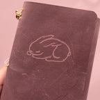 Whimsy bunny Journal | Trifold Pocket Size