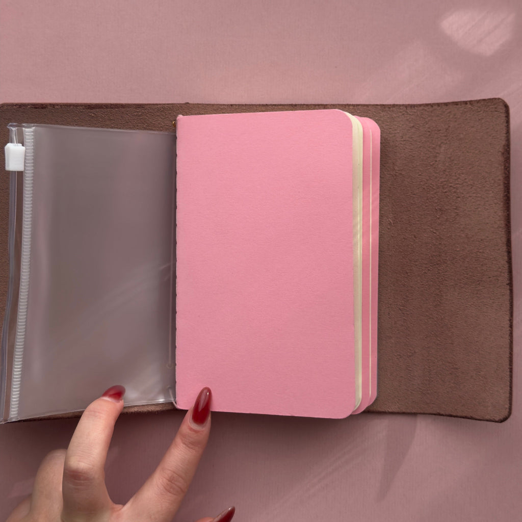 Whimsy bunny Journal | Trifold Pocket Size