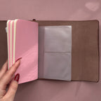 Whimsy bunny Journal | Trifold Pocket Size