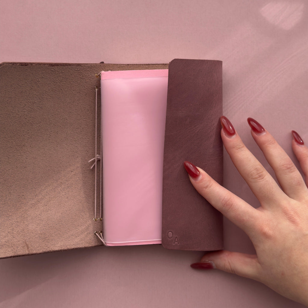 Whimsy bunny Journal | Trifold Pocket Size