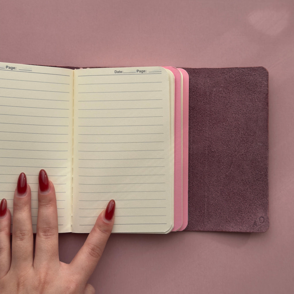 Thought Daughter Pink Journal | Trifold Pocket Size