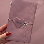 Fragile Light Pink Journal | Trifold Pocket Size