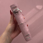 Fragile Light Pink Journal | Trifold Pocket Size