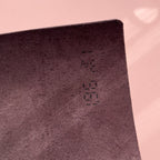 Diva Dark Purple Journal | Trifold Pocket Size